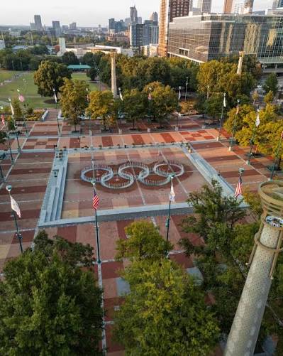 Atlanta Centennial Olympic Park Ledges